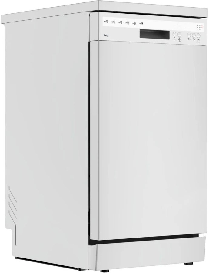 Listo LLVS46DW – lave-vaisselle pose libre 44,8 cm, 10 couverts